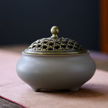 Metal Mesh Rustic Incense Holder