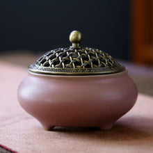 Metal Mesh Rustic Incense Holder
