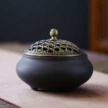 Metal Mesh Rustic Incense Holder