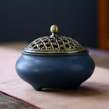 Metal Mesh Rustic Incense Holder