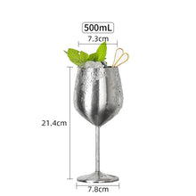 Metal Cocktail Glasses/Decorfur