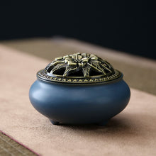 Metal Mesh Rustic Incense Holder