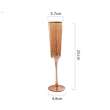 Gray Rosé Crystal Goblet/Decorfur