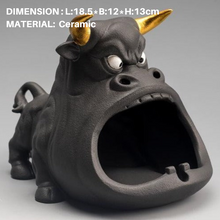 Angry Bull Ashtray ( EXPRESS SHIP )