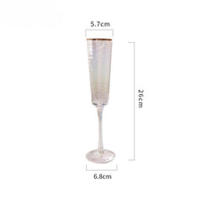 Gray Rosé Crystal Goblet/Decorfur