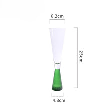 Rainbow Luxe Stemware/Decorfur