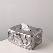 Studded Ceramic Tissue Box