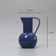 Big Belly Bright Glazed Ceramic Vase