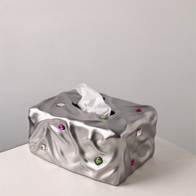 Studded Ceramic Tissue Box