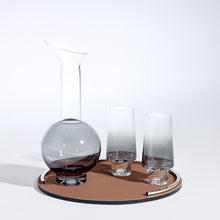 Round Leather Desktop ( EXPRESS SHIP )