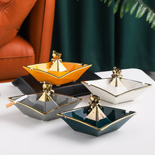 Cute Golden Bear Ashtray