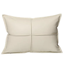 Axis Stitch PU Cushion/Decorfur