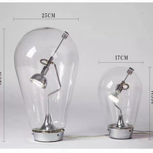 Modern Italian Glass Lamp/Decorfur