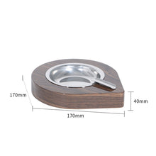 Brown Wooden Ashtray