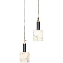 White Marble Texture Pendant Light
