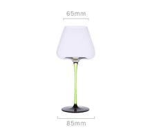Opal & Onyx Tall Wine Glasses/Decorfur