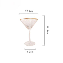 Gray Rosé Crystal Goblet/Decorfur