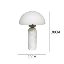 Timeless Travertine Lamp/Decorfur