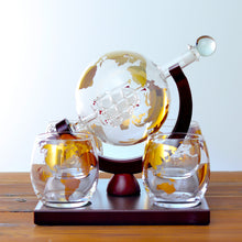 Sailing Globe Wine Decanter/Decorfur