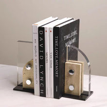 Travertine Slab Book Holder/Decorfur