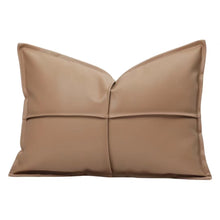 Axis Stitch PU Cushion/Decorfur
