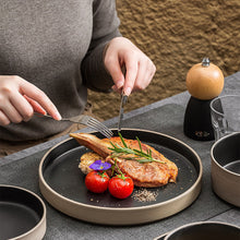 Round Ceramic Dining Plates/Decorfur