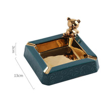 Cute Golden Bear Ashtray