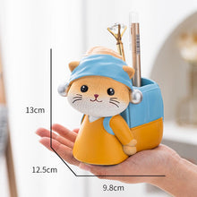 Cat Face Pen Holder