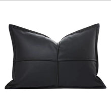 Axis Stitch PU Cushion/Decorfur