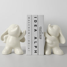 Ceramic Dumbo Bookends