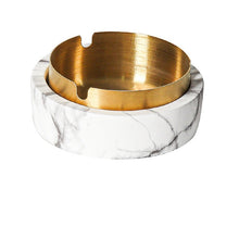Wabi Sabi Marble Finish Ashtray