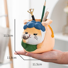Cat Face Pen Holder