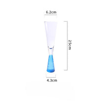 Rainbow Luxe Stemware/Decorfur