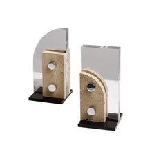 Travertine Slab Book Holder/Decorfur