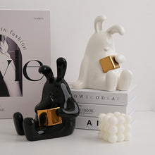 Cute Bunny Golden Book Bookend
