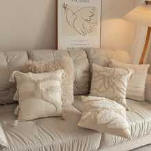 Nordic Light Luxury Tassel Cushion Cover/Decorfur