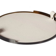 Sleek Brushed Surface Tray/Decorfur