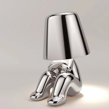 Golden Boy Thinker Table Lamp