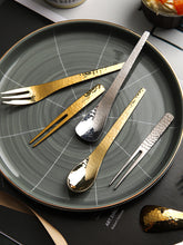 Mirror-Polished Stainless Steel Dessert Cutlery/Decorfur