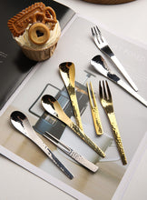 Mirror-Polished Stainless Steel Dessert Cutlery/Decorfur