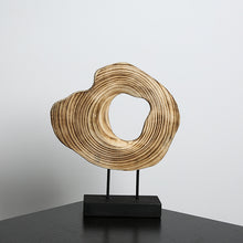 Wabi-Sabi Radiant Wood Sculpture