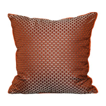 Opulent Teal Green & Orange Pillow Covers (Sets of 2)