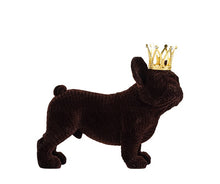 Flocked Puppy King/Decorfur