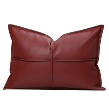 Axis Stitch PU Cushion/Decorfur