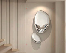 Sleek Drop Design Mirror/Decorfur