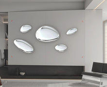 Sleek Drop Design Mirror/Decorfur