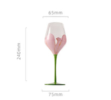 Opal Tulip Juice Glass/Decorfur