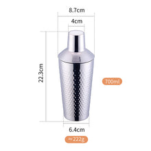 Hammer Finish Cocktail Shaker/Decorfur