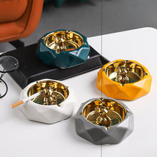 Cute Golden Bear Ashtray