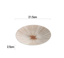 Contemporary Ceramic Salad Plate/Decorfur